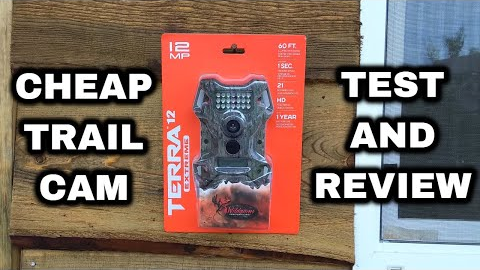 $45 Trail Camera Test and Review (Wildgame Terra Extreme 12)