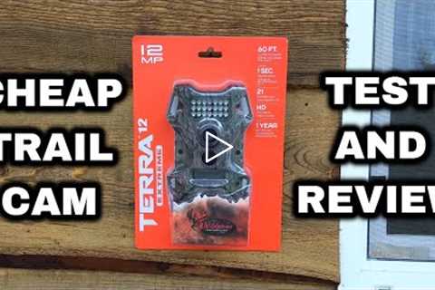 $45 Trail Camera Test and Review (Wildgame Terra Extreme 12)