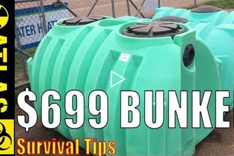 How To Create a Watertight Underground Bunker & Food Cache for $699