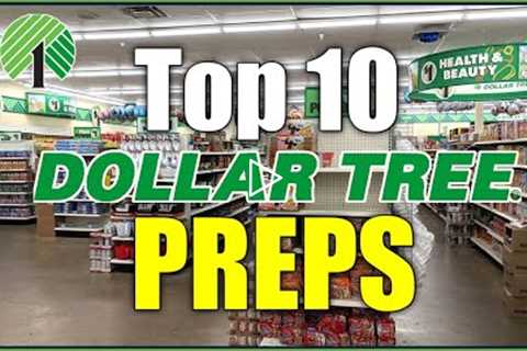 Top 10 Preps to Buy At DOLLAR TREE Upon EVERY Visit