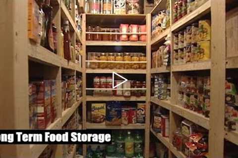 Prepping 101 -  Long Term Food Storage - 32 items you should stockpile NOW!!!