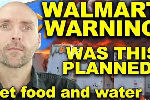 WALMART WARNING. WORSE THAN A RECESSION. BILLIONS OF ORDERS CANCELED. A WARNING FOR THE RICH.