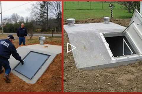 Man Builds Secret Underground BUNKER in his Backyard