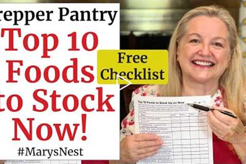 Top 10 Foods to Stock Up On Now for Your Prepper Pantry