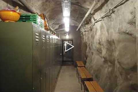 The Largest Swiss Bunker inside the mountain