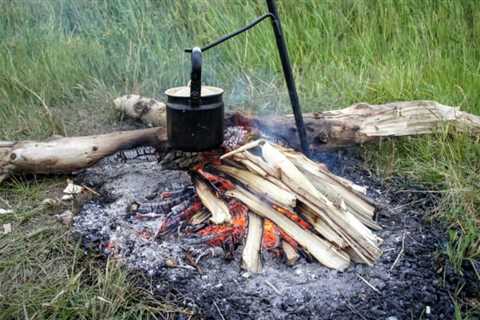 How Close to Shelter Can You Build a Fire?