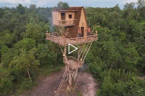 How To Build 15m Tree House And Swimming Pools Part I