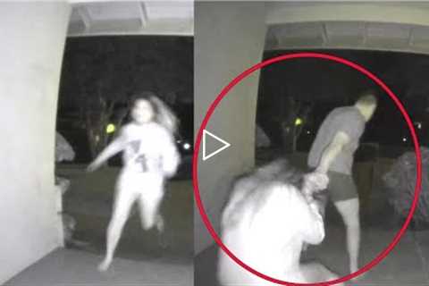 TOP 10 DISTURBING MOMENTS CAUGHT ON DOORBELL CAMERA (PART 3)