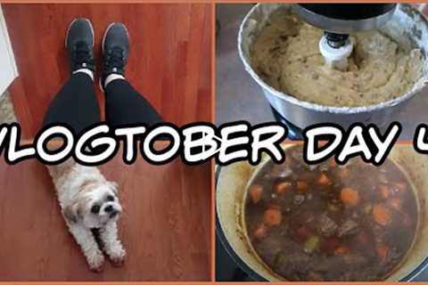 BANANAS, CARROTS AND STEW - VLOGTOBER 2022 - DAY 4