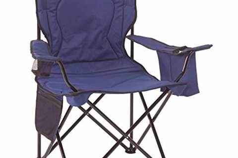 Coleman Camping Chair with Built-in 4 Can Cooler - The Camping Companion