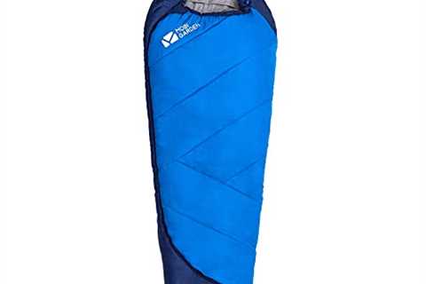 MOBI GARDEN Mummy Sleeping Bag for Adults Kids 3 Season Camping Lightweight 1.6kg Warm & Cold..