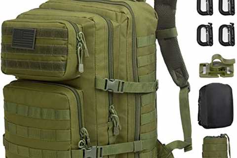 GZ XINXING 45L Large Molle 3 Day Assault Pack Military Tactical Army Backpack Bug Out Bag Rucksack..