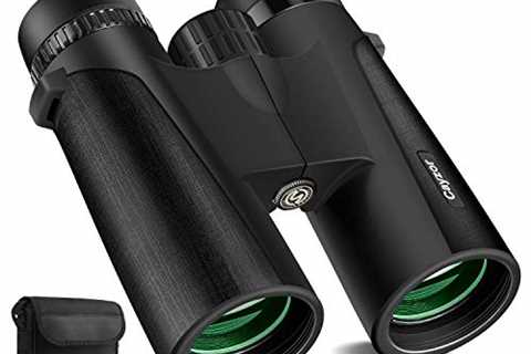 Cayzor 12x42 Binoculars for Adults – HD Professional Binoculars for Bird-Watching Traveling..