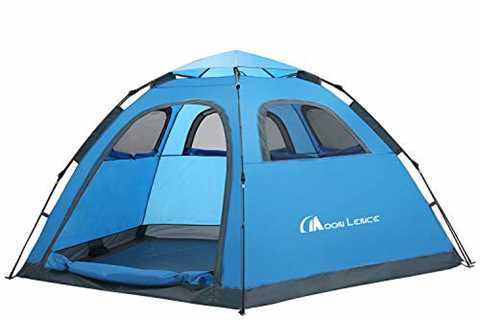 MOON LENCE Instant Pop Up Tent Family Camping Tent 4-5 Person Portable Tent Automatic Tent..