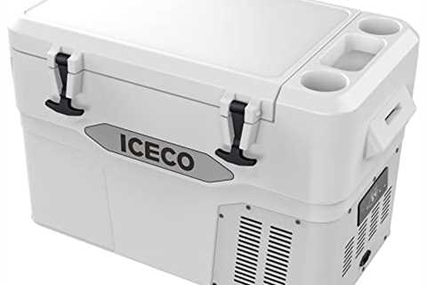 ICECO JP42 Pro, 3 in 1 Refrigerator, 12 Volt Portable Fridge Freezer Cooler, Powered by SECOP,..