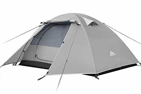 Forceatt Camping Tent 2/3/4 Person, Professional Waterproof & Windproof Lightweight Backpacking ..