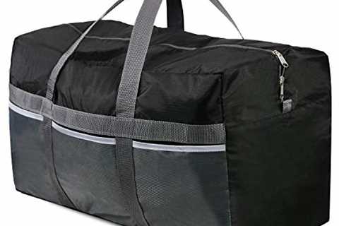 REDCAMP 60/75/96L Extra Large Duffle Bag Lightweight, 22/25/31" Water Repellency Travel Duffle ..