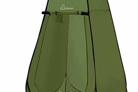 WolfWise Pop-up Shower Tent - The Camping Companion