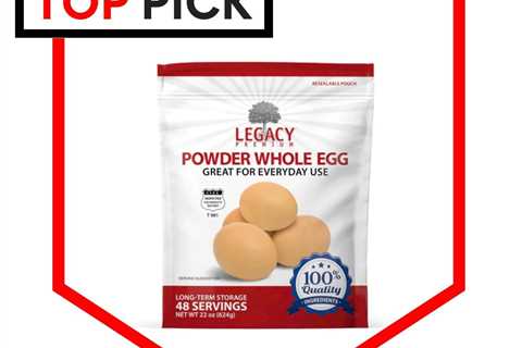 Best Powdered Eggs for Long-Term Food Storage