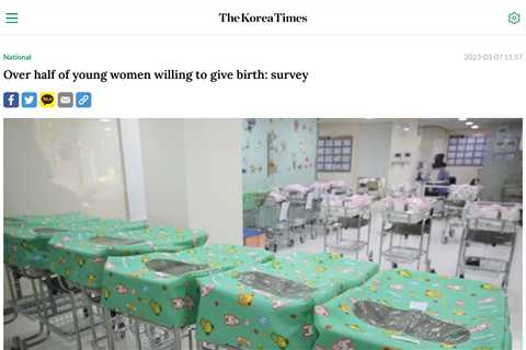 South Korea Braces for Low Fertility, Marriage Rates