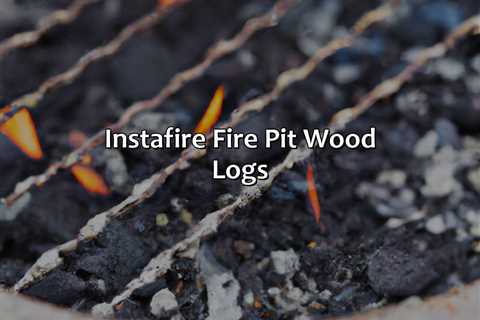 Instafire Fire Pit Wood Logs