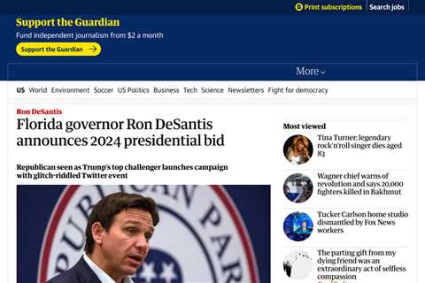 Florida Governor Ron DeSantis announces 2024 presidential candidacy in Twitter event hosted by Elon ..