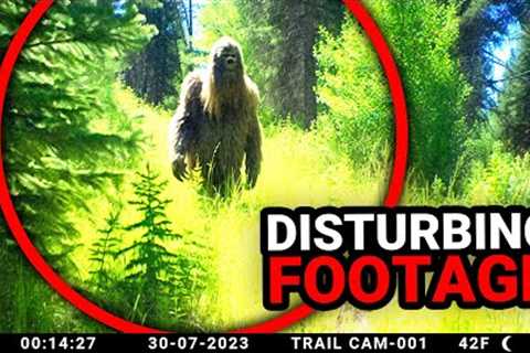 Mega Compilation of Truly DISTURBING Creatures Caught On Trail Cam