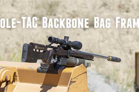 Quick Look: Cole-TAC Backbone Bag Frame & Flat Bag