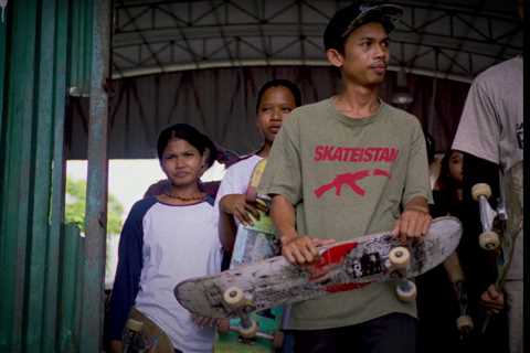 Skating Legend Tony Hawk and Skateistan Promote Getting Kids Outdoors and Onto a Skateboard