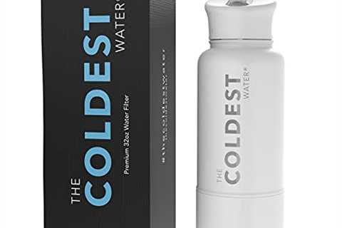 Coldest Sports Water Bottle with Straw Lid Vacuum Insulated Stainless Steel Metal Thermos Bottles..