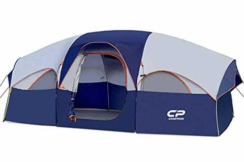 CAMPROS CP 8 Person Camping Tent - The Camping Companion