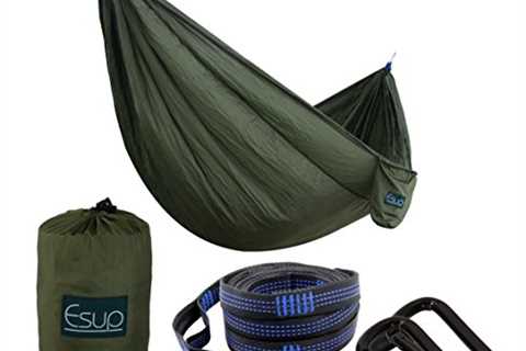 Esup XL Camping Hammock -Multifunctional Lightweight Nylon Portable Hammock, Best Parachute Hammock ..