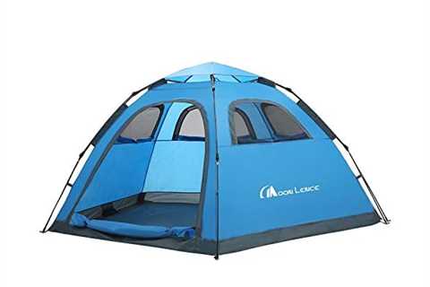 Moon Lence Instant Pop Up Tent Family Camping Tent 4-5 Person Portable Tent Automatic Tent..