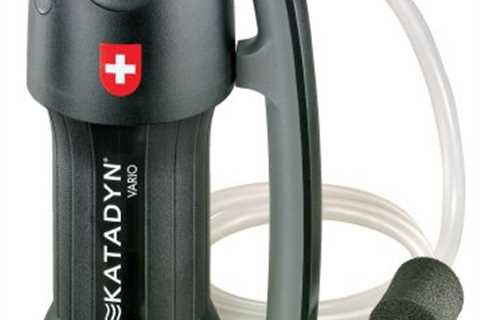 Katadyn Vario Water Filter, Dual Technology Microfilter for Personal or Small Group Camping,..