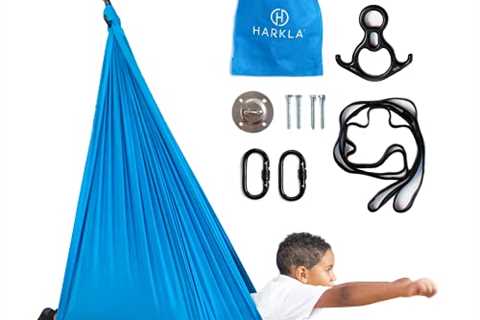 Harkla Sensory Swing - Indoor Swing for Kids with Autism, ADHD, or Sensory Processing Disorder -..