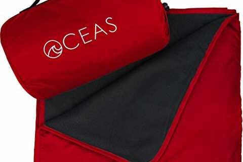 Oceas Large Waterproof Outdoor Blanket – Camping Blanket for Cold Weather, Picnic, Stadium, Camp,..