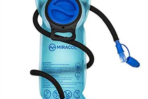 MIRACOL 2L/2.5L Water Bladder for Hydration Pack - Water Reservoir for Hiking Cycling Running - The ..