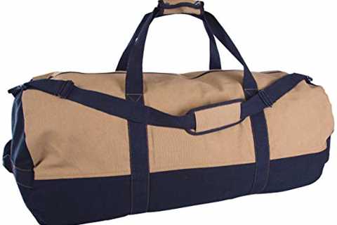 Stansport 2 Tone Zippered Duffel Bag 36" Length (1240) - The Camping Companion