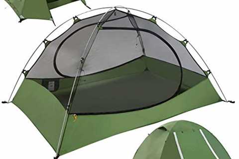 Clostnature Lightweight 3-Person Backpacking Tent - 3 Season Ultralight Waterproof Camping Tent,..