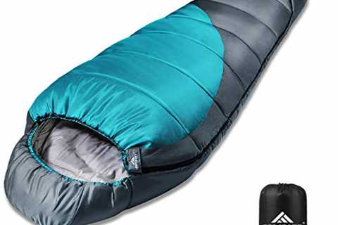 FORCEATT Mummy Sleeping Bag for 3-4 Seasons,Use Temperature is 14°F-59°F, Backpacking Sleeping Bag..