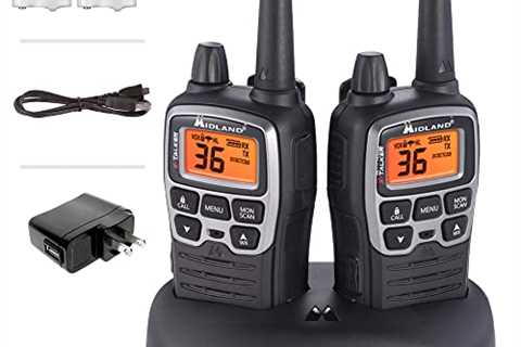 Midland® T71VP3 X-TALKER Long Range Walkie Talkie - FRS Two-Way Radio for Camping Overlanding Rock..