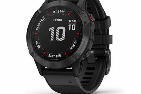 Garmin Fenix 6 Pro Premium Multisport GPS Watch - The Camping Companion