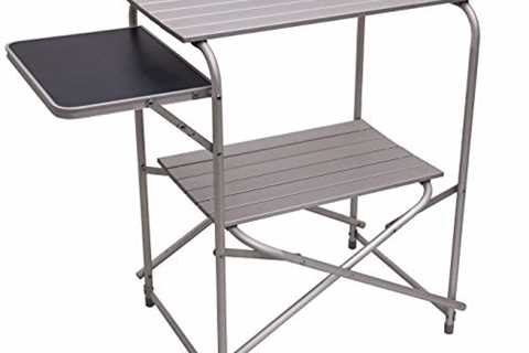 ALPS Mountaineering Utility Table, One Size, Silver - The Camping Companion