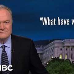 ''What have we done?'': Lawrence examines shocking Trump evidence revealed in trial