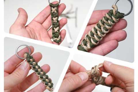 21 Different Paracord Keychain Designs to Do Yourself