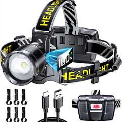 100000 LM Super Bright Headlamp Review: Lights Galore!