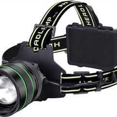 120,000LM Super Bright LED Rechargeable Headlamp Review: Night’s New Best Friend