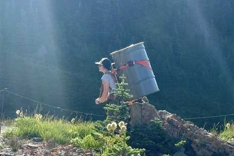 Hiker Carrying Barrel Raises Eyebrows (Here’s What It’s For)