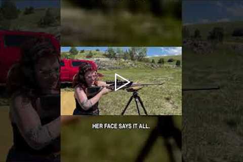 Her Reaction Says Everything! Brake Comparison: .300 Win Mag
